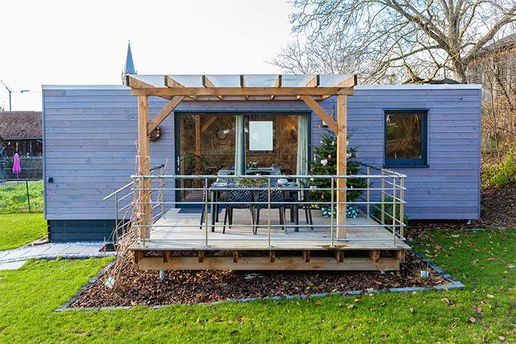 petite maison en bois 40m2