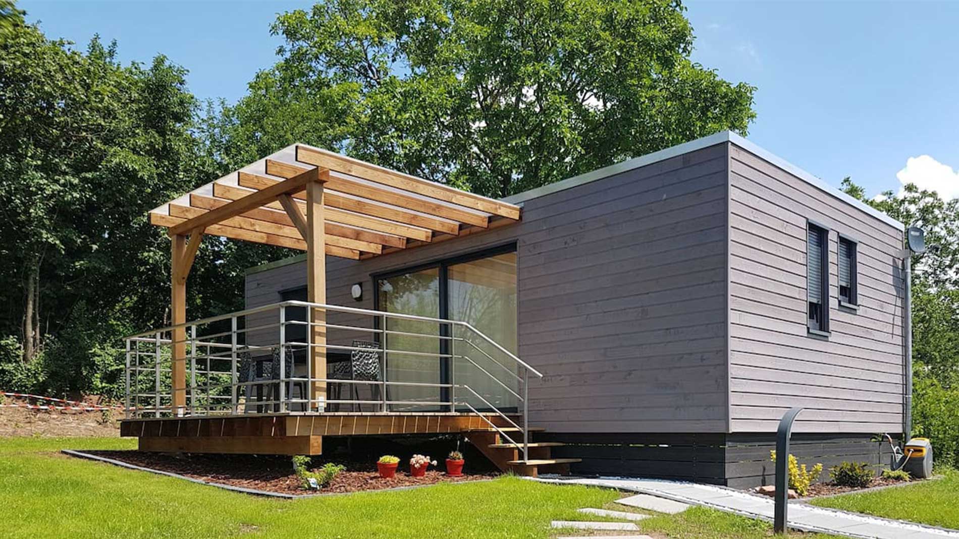 hédonia chalet prix, petit chalet bois