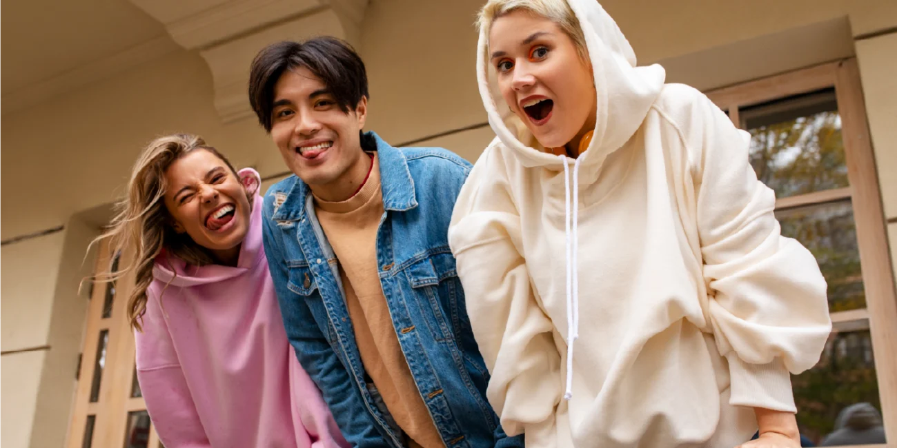 étudiants qui s'amusent !