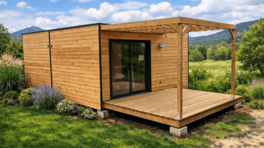 Chambre d’hôtes 16m2 en Auvergne sur un terrain privé