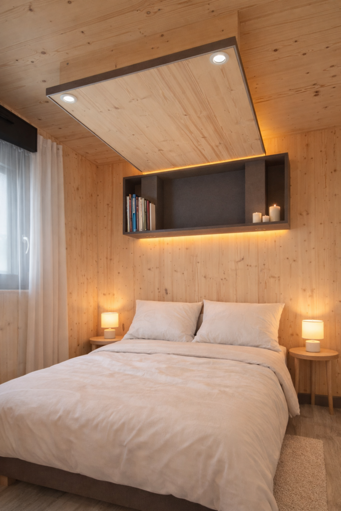 Chambre chalet Sybilla 40m2