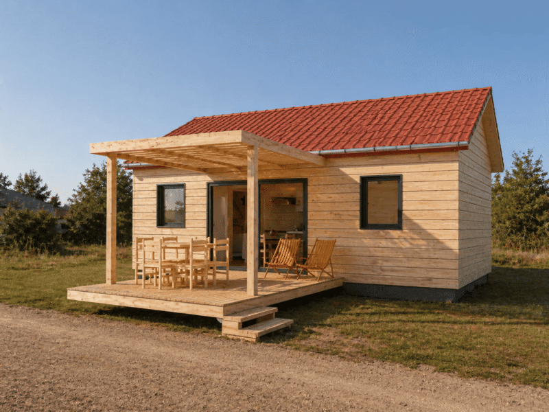 Chalet Cynthia 35m2 2 pans 3D
