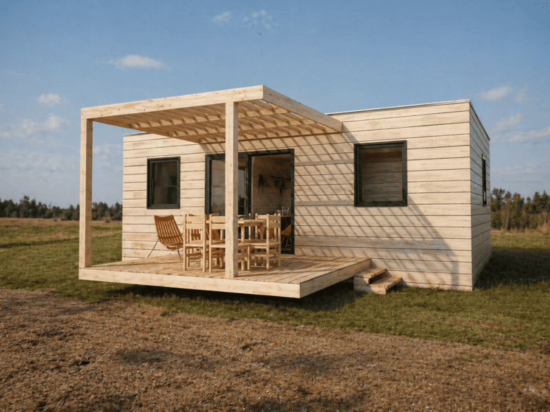 Chalet Cynthia 35m2 vue 3D