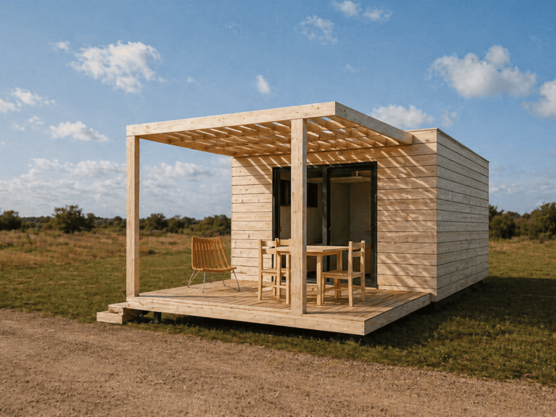 Chalet Gaia 16m2 vue 3D