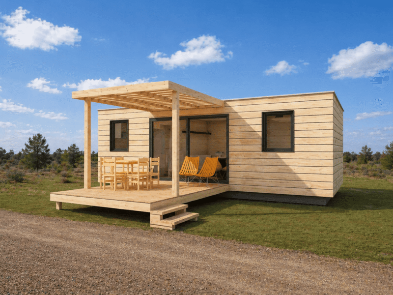 Chalet Kléta 50m2 vue 3D