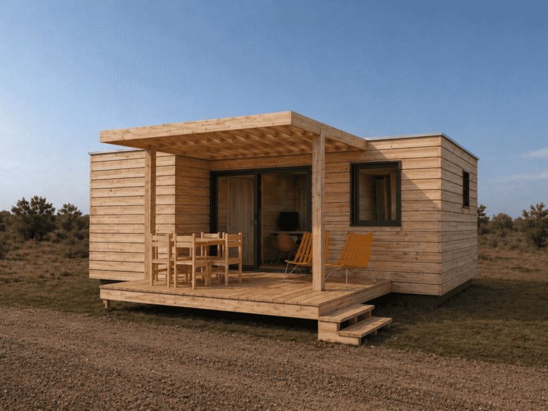 Chalet Phaéna 35m2 vue 3D