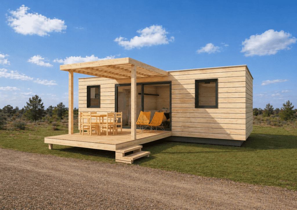 Chalet Sybilla 40m2 vue 3D