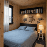 Chambre douillette près de la plage dans un chalet