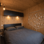 Chambre douillette près de la plage dans un chalet