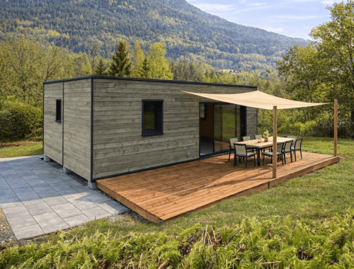 Chalet Artémis de 35m2 avec vue sur les montagnes