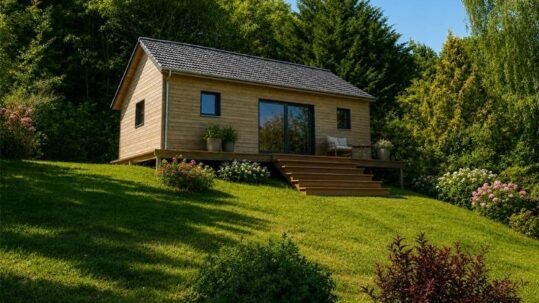 Chalet en bois 50m2 habitable à l'année Hédonia Vénus