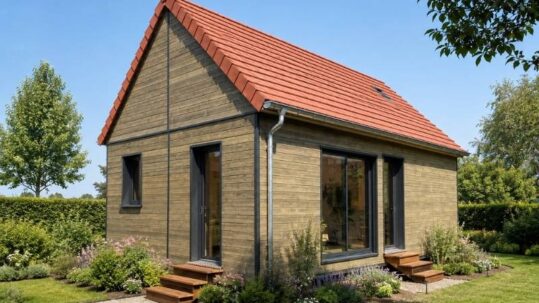 Chalet bois avec mezzanine Hédonia