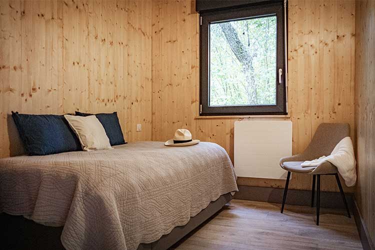 Chalet de jardin, 40m2, toit plat, Alsace