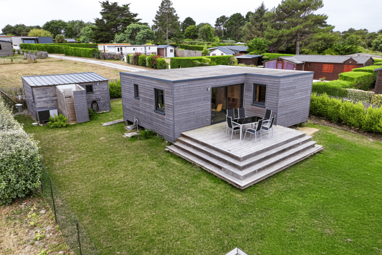 Chalet Phaena 50m2 à la mer Gironde en HLL