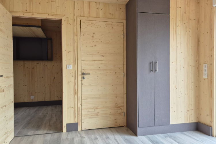 Chalet habitable à l'année : séjour Sybilla 40m² par Hédonia